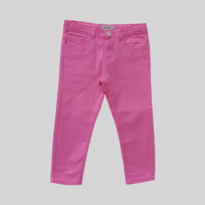 Candy Pink Twill Pant
